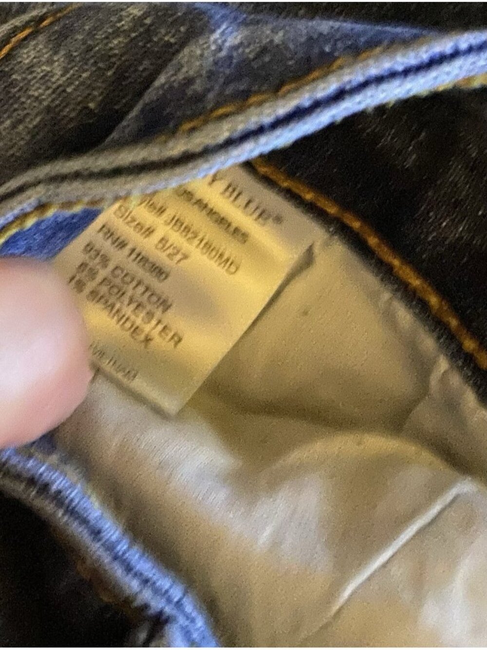 Judy Blue Slim Fit Jeans Size 5/27 - Picture 3 of 4